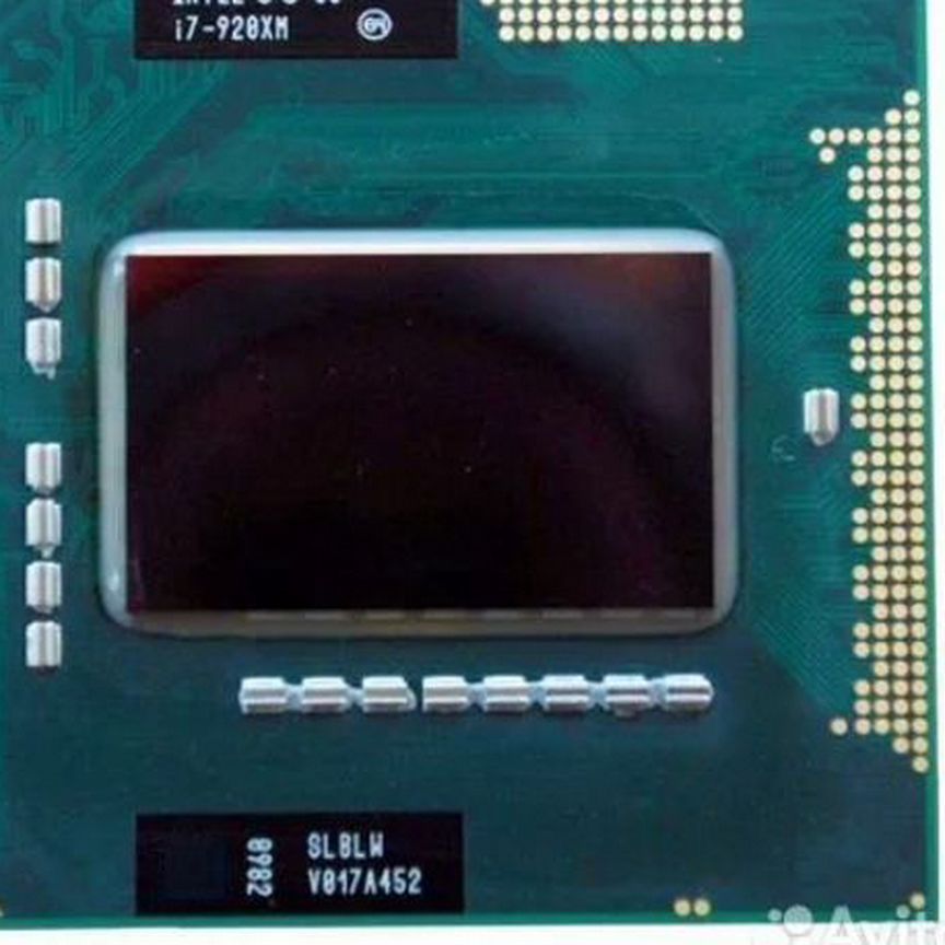 Процессор Intel Core i7-920XM 4 ядра для ноутбука