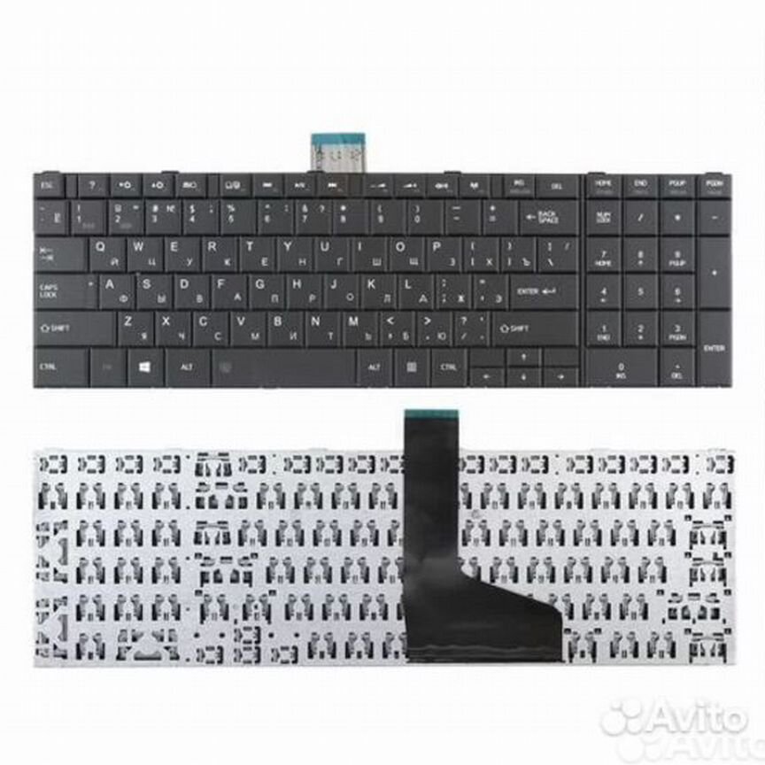Клавиатура б уToshiba C850, L850, P850 черная