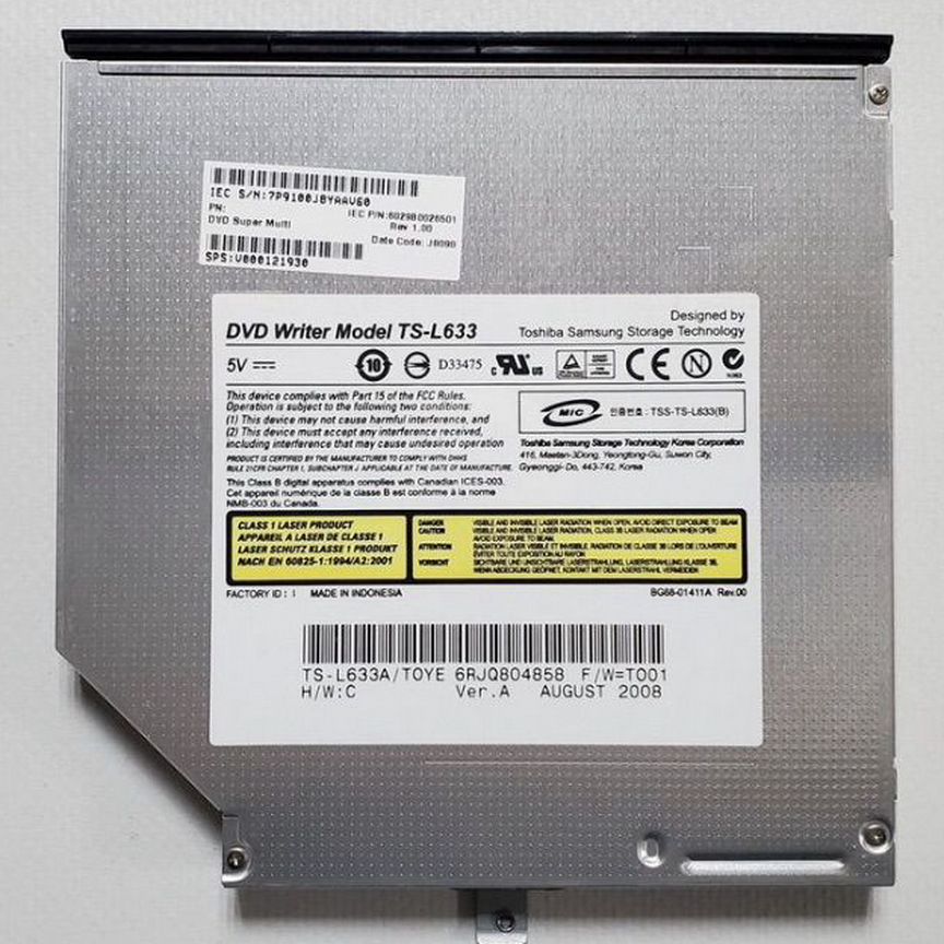Dvd привод toshiba l300 ide
