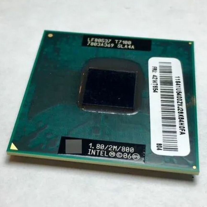 Процессор Core2 Duo T7100