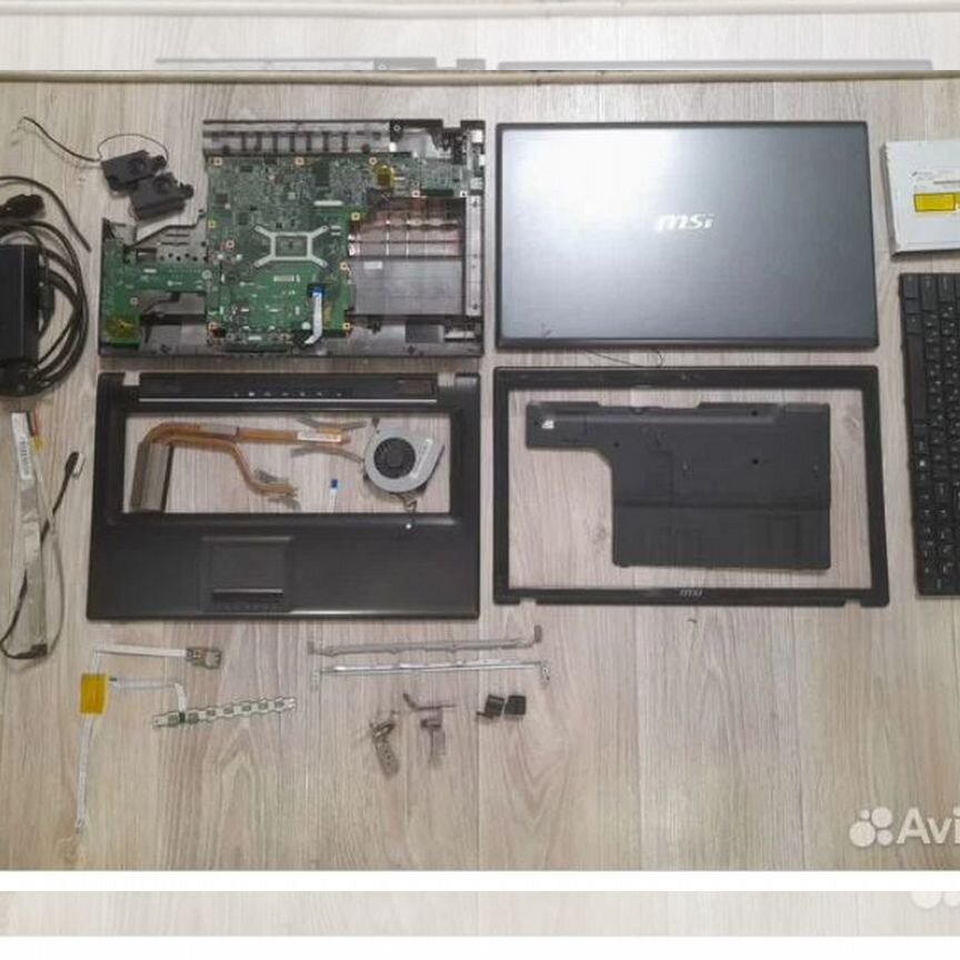 Msi cx70 на разбор запчасти