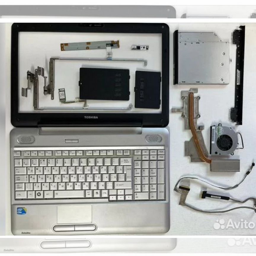 Toshiba Satellite L500 разбор ремонт запчасти