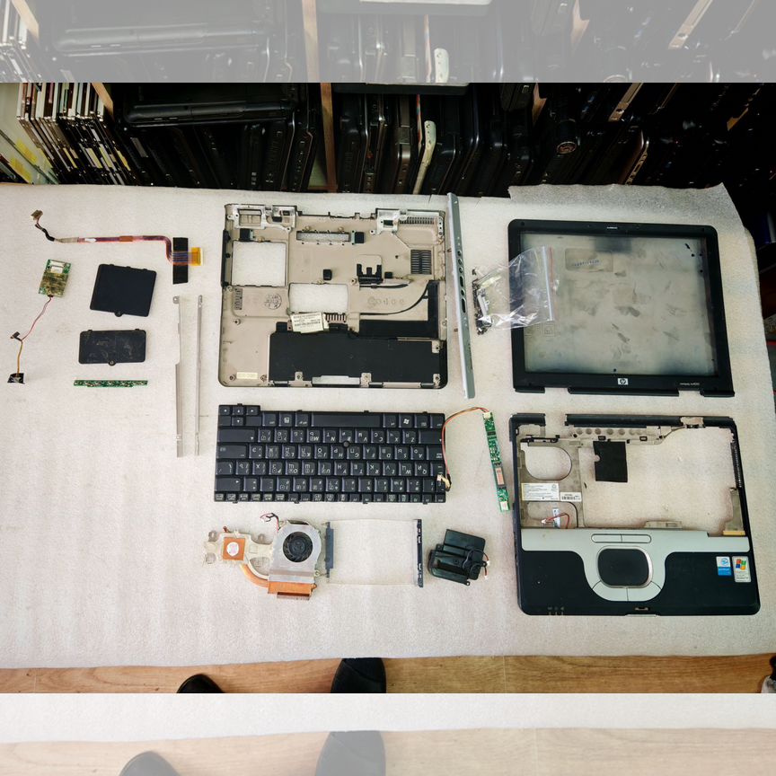 Hp compaq nc4000 разбор ремонт запчасти