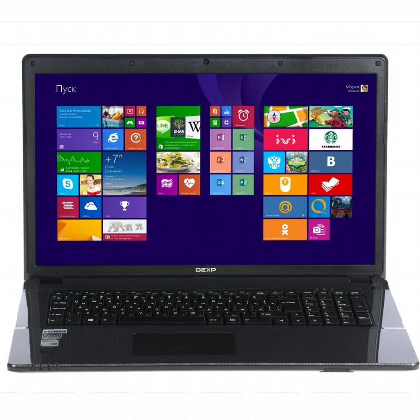 Dexp Atlas H153 17.3 разбор запчасти