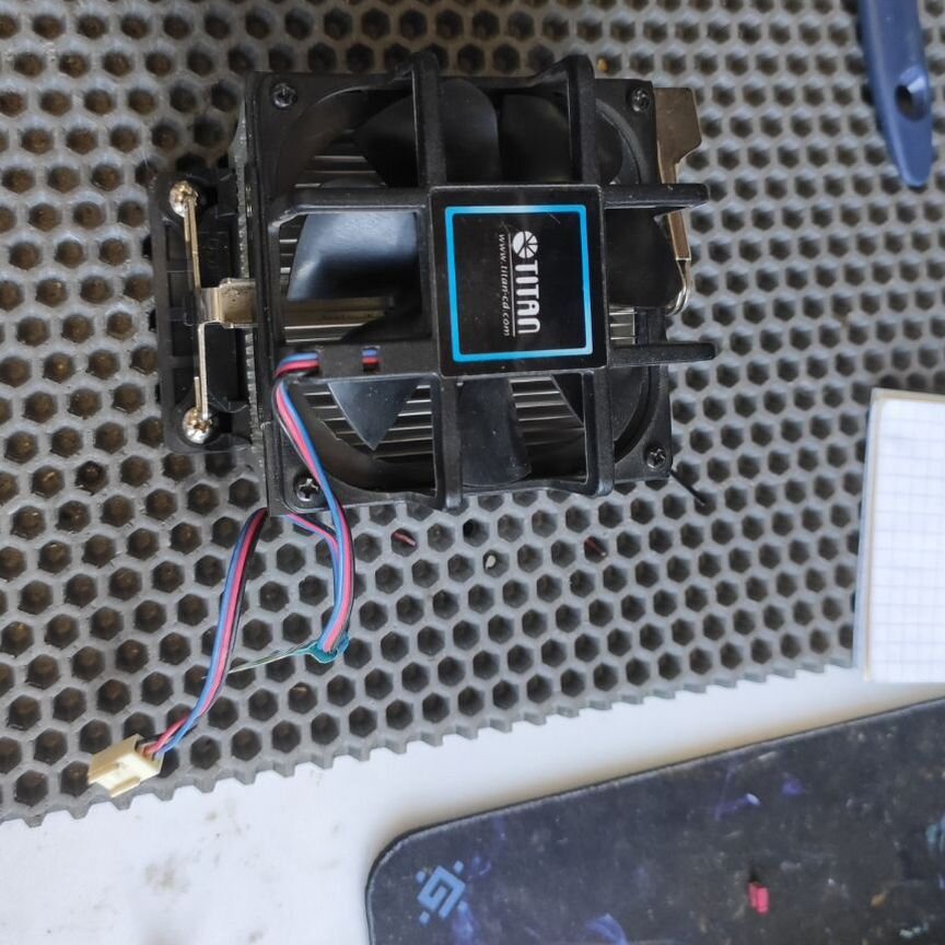 Кулер 80 мм 3 pin Titan am2, am3