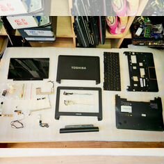 Toshiba AC100-117 разбор ремонт запчасти