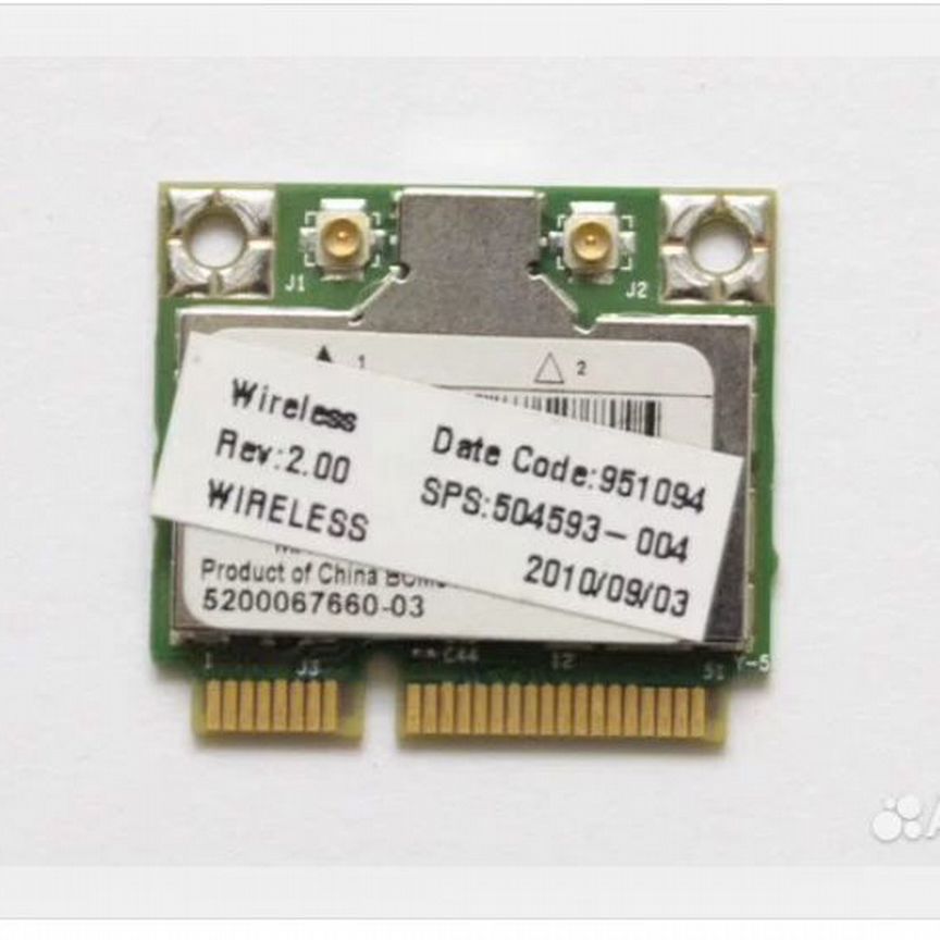 Wi-Fi модуль Broadcom BCM94312HMG 504593-004 4324A