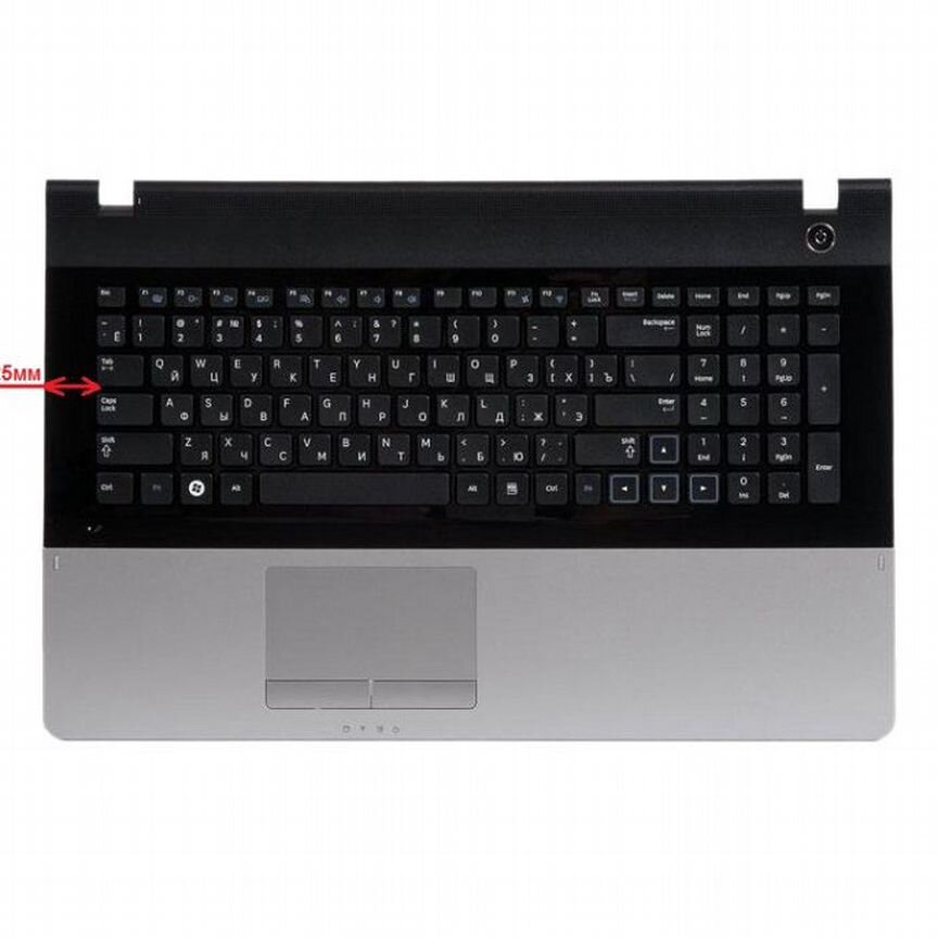 Топкейс с клавиатурой для Samsung NP300E7A, NP300E