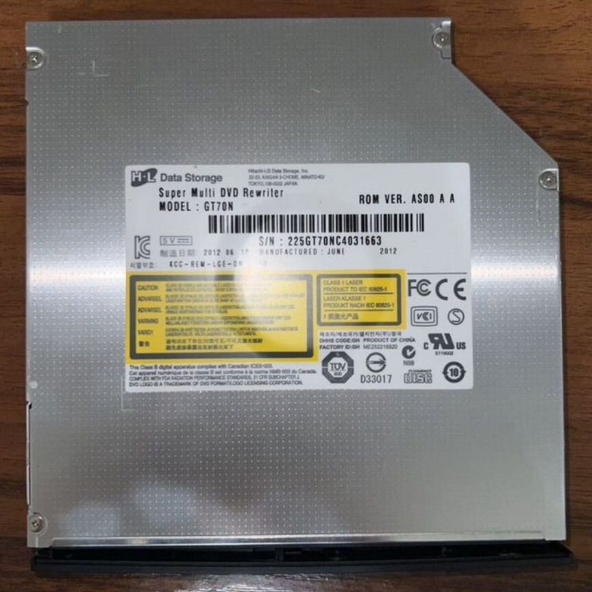 Dvd привод от ноутбука 12.7 mm