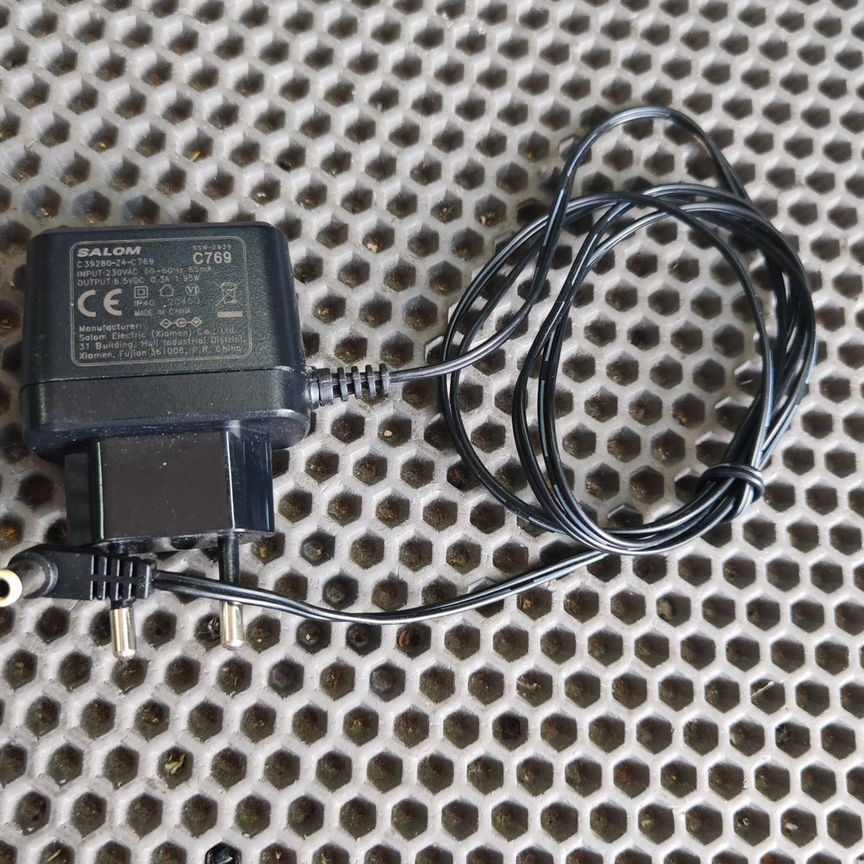 Блок питания Salom SSW-2939 C769 6.5V 0.3A