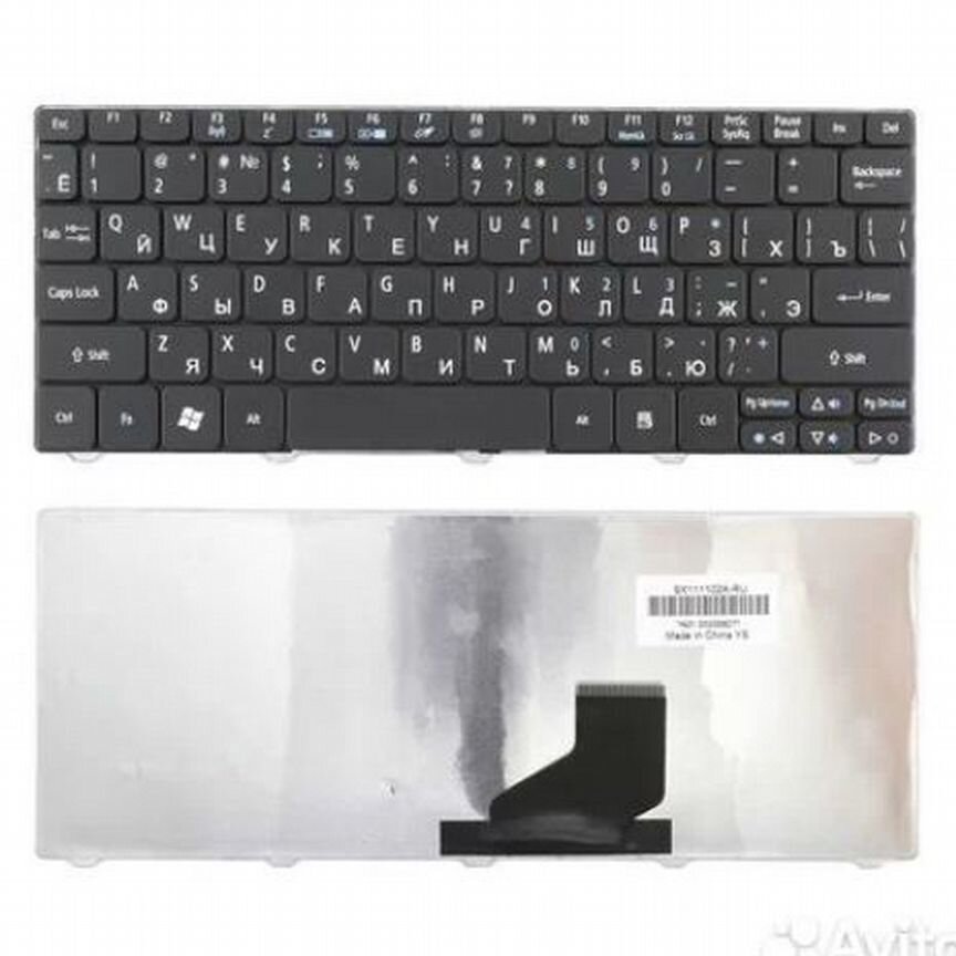 Клавиатура Acer Aspire One 521, 532, D255, D260