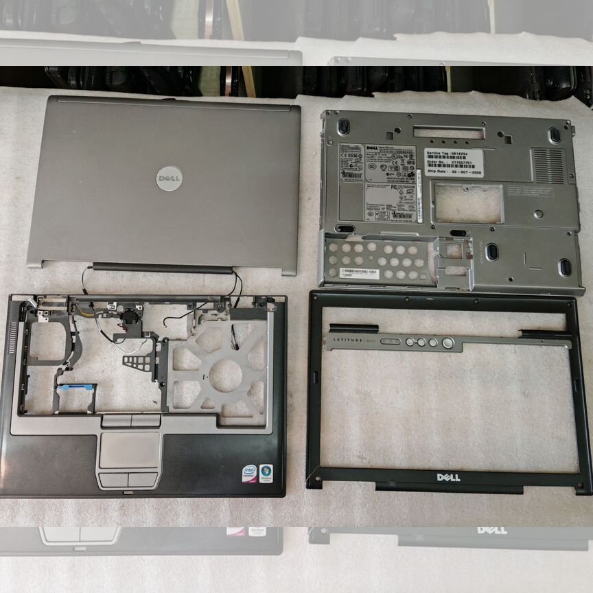 Dell Latitude D630 PP18L разбор ремонт запчасти