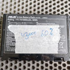 Аккумулятор для ноутбука а32-f82 износ 60%