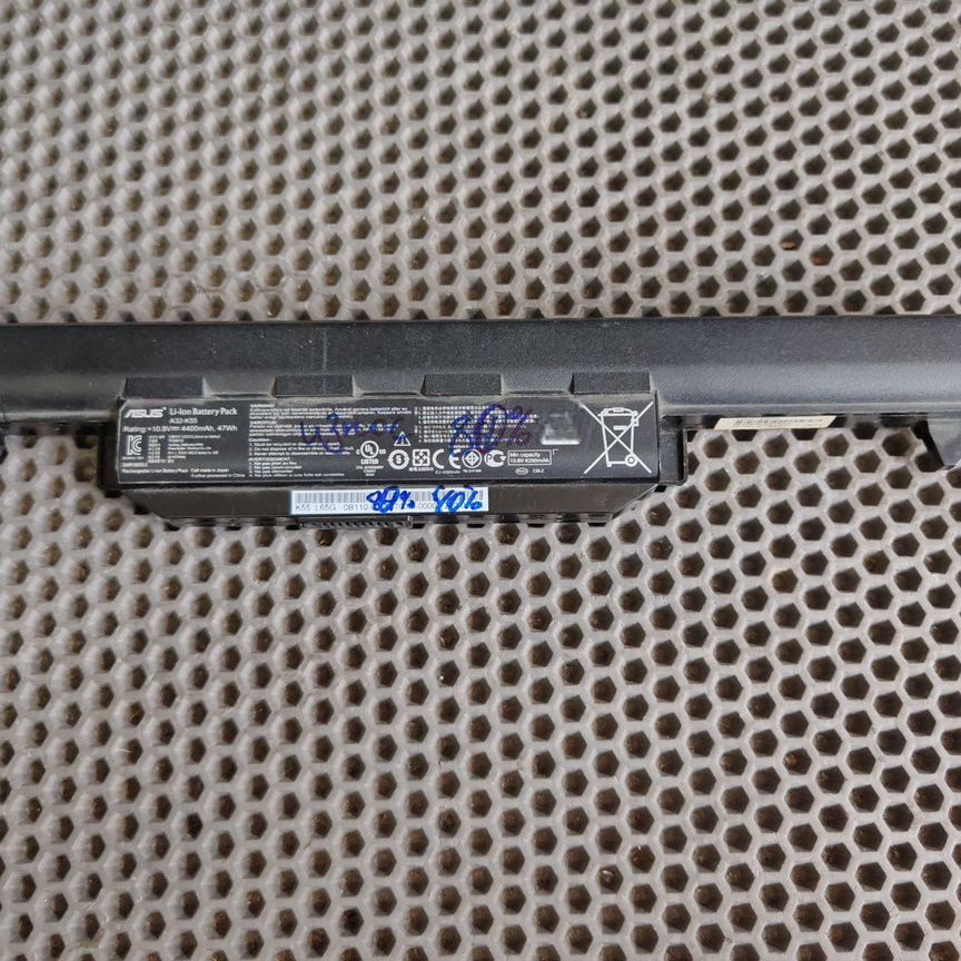 Аккумулятор для ноутбука asus A32-K55 Износ 80%