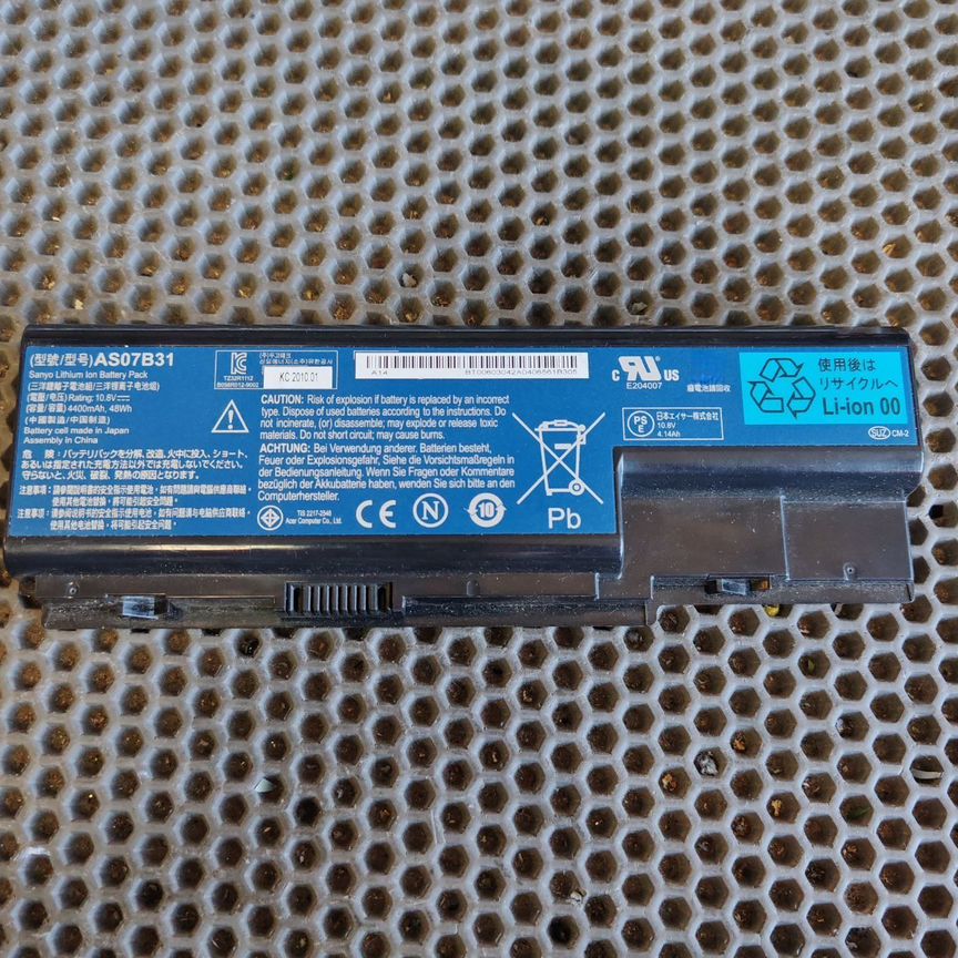 Аккумулятор для ноутбука Acer AS07B31