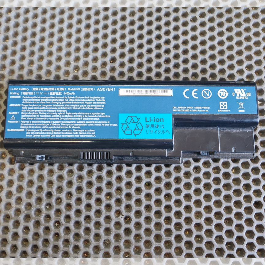 Аккумулятор для ноутбука acer AS07B41