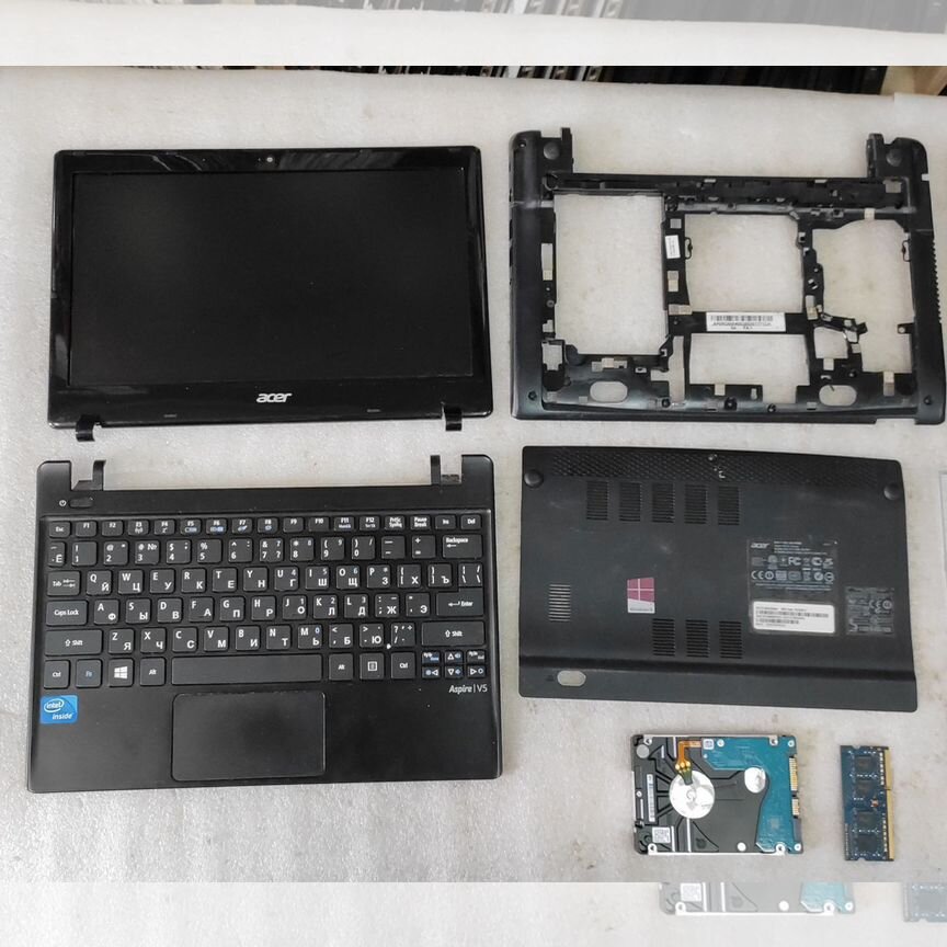 Acer V5-131 разбор запчасти ремонт