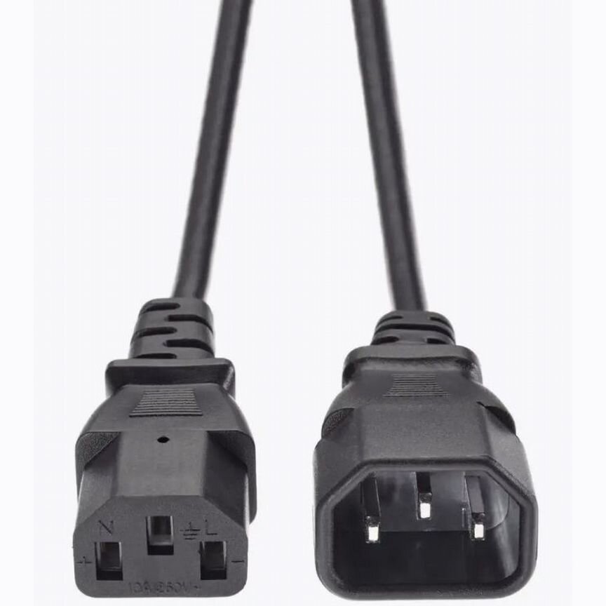Кабель питания IEC-320-C13 - IEC-320-C14