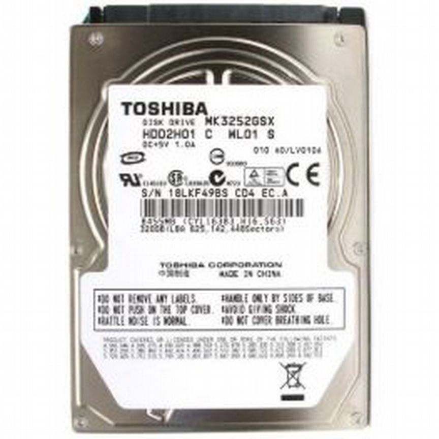 Жесткий диск 2.5" Toshiba 160 Гб MK1652GSX 160 Гб