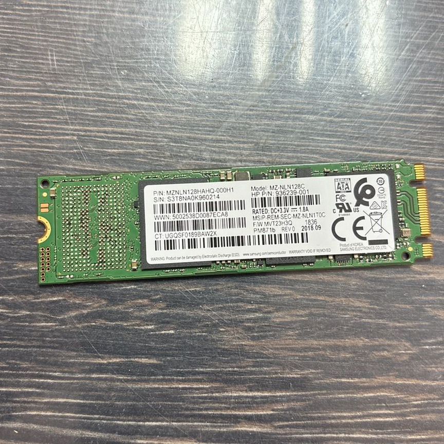Ssd m2 128gb mz-nln128c