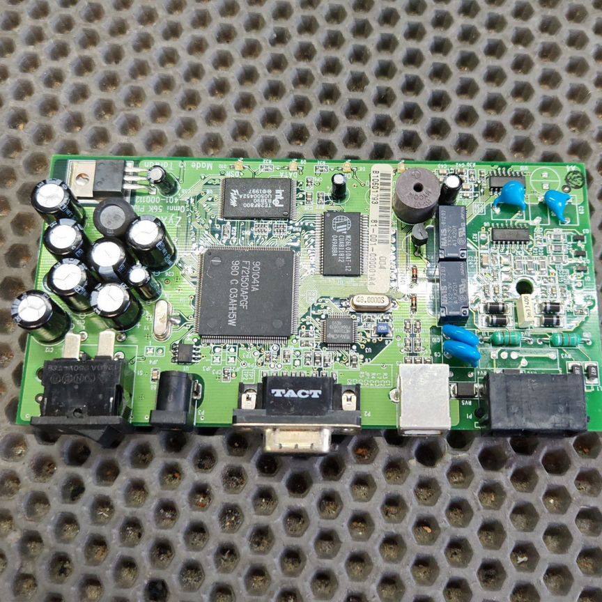Плата аналогового модема Zyxel omni 56k plus