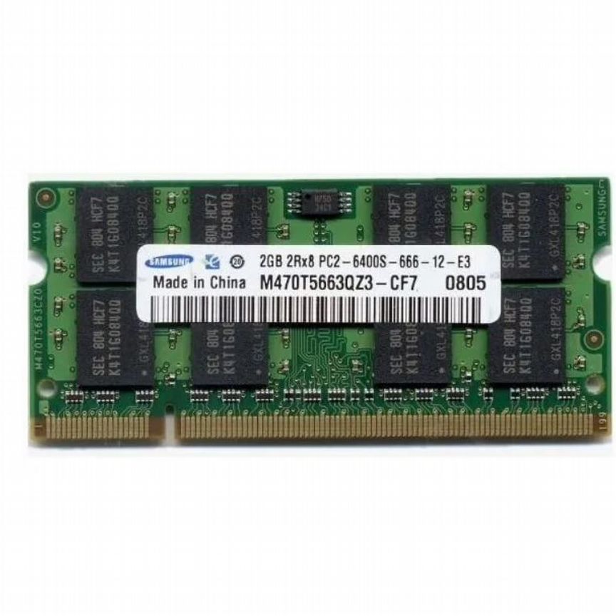 Оперативная память DDR2 Samsung SO-dimm 800Mhz