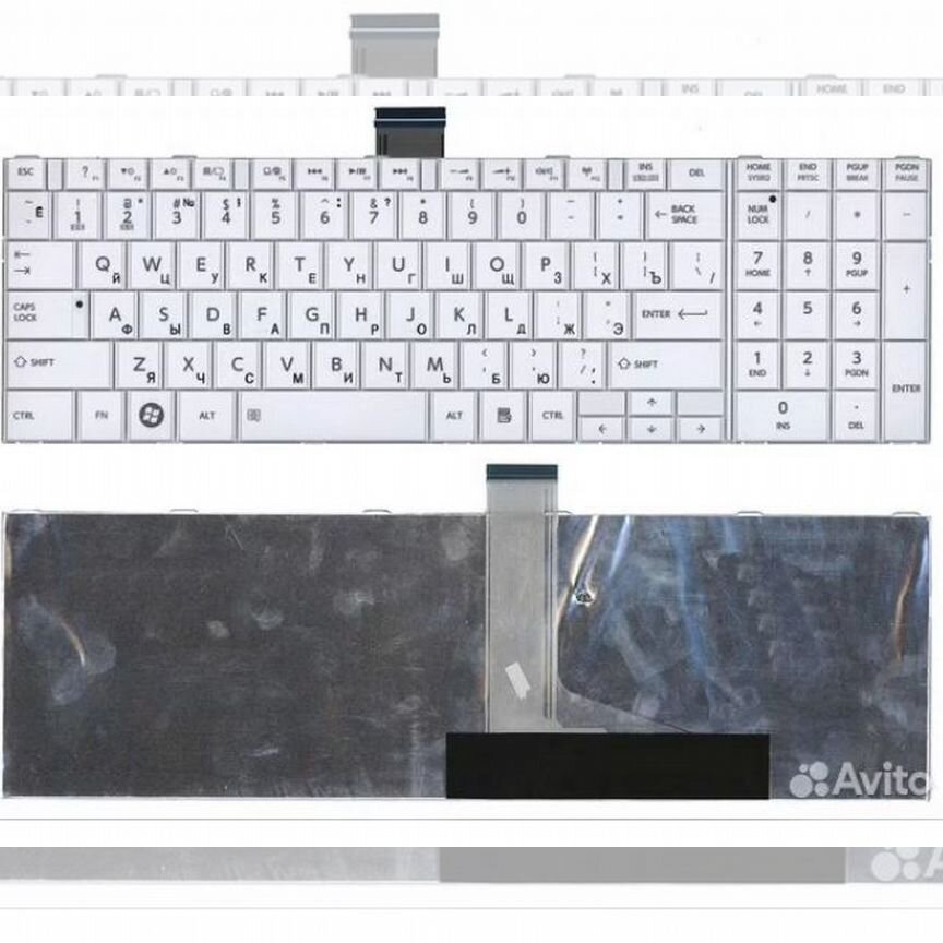 Клавиатура для ноутбука Toshiba Satellite C850