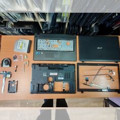 Acer aspire 7741G разбор ремонт запчасти