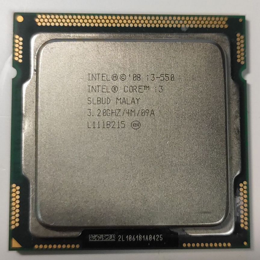 Intel i3-550