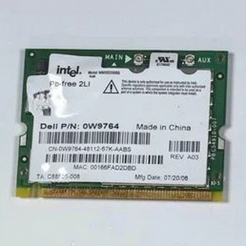 Wi-Fi модуль для ноутбука Dell Inspiron 1300
