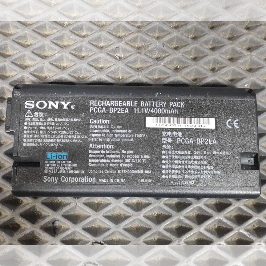 АКБ для ноутбука Sony pcga-BP2EA
