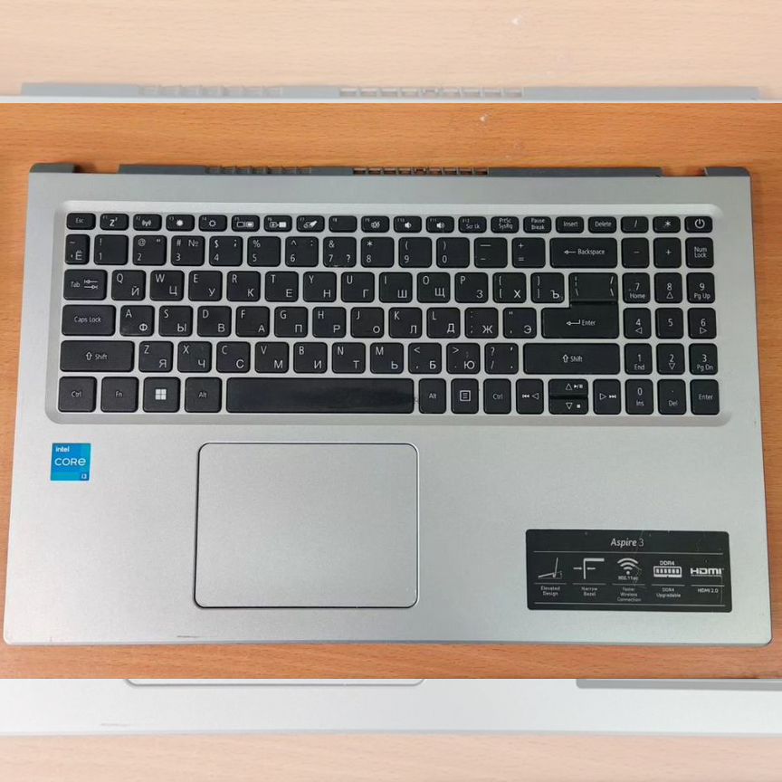 Acer N20C5 A315-58-37VQ топкейс с клавой и тач