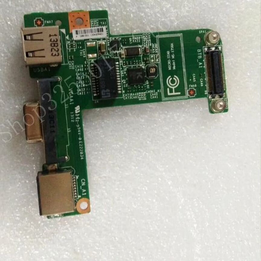Плата MS-1756 VGA USB wlan board MS-1756A