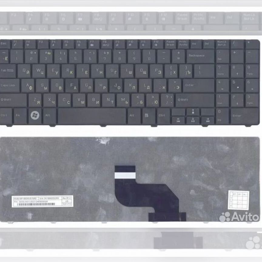 Клавиатура MSI CX640, CR640 c рамкой