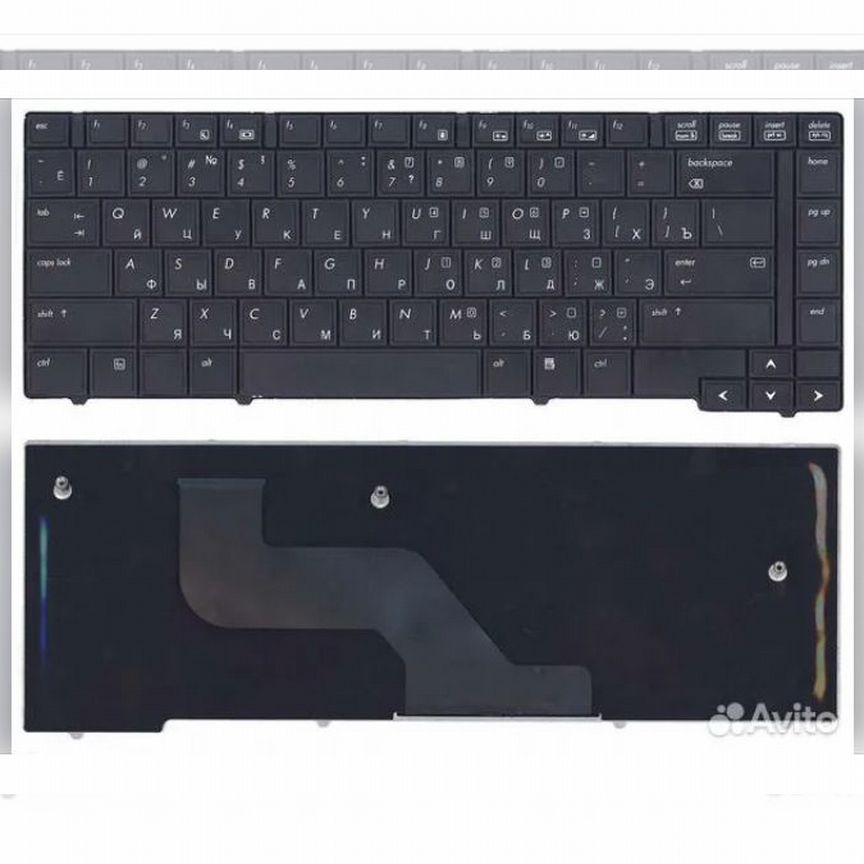 Клавиатура для HP EliteBook 8440P 8440W черная