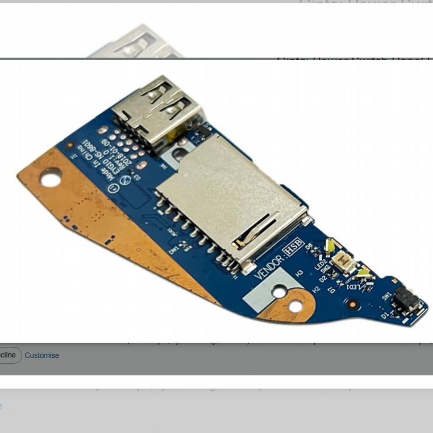 Плата usb Lenovo Yoga 530-14IKB NS-B601 NS-B601