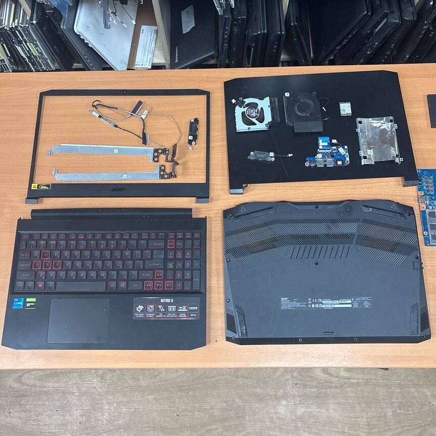 Acer nitro 5 an515-56-552m по запчастям разбор