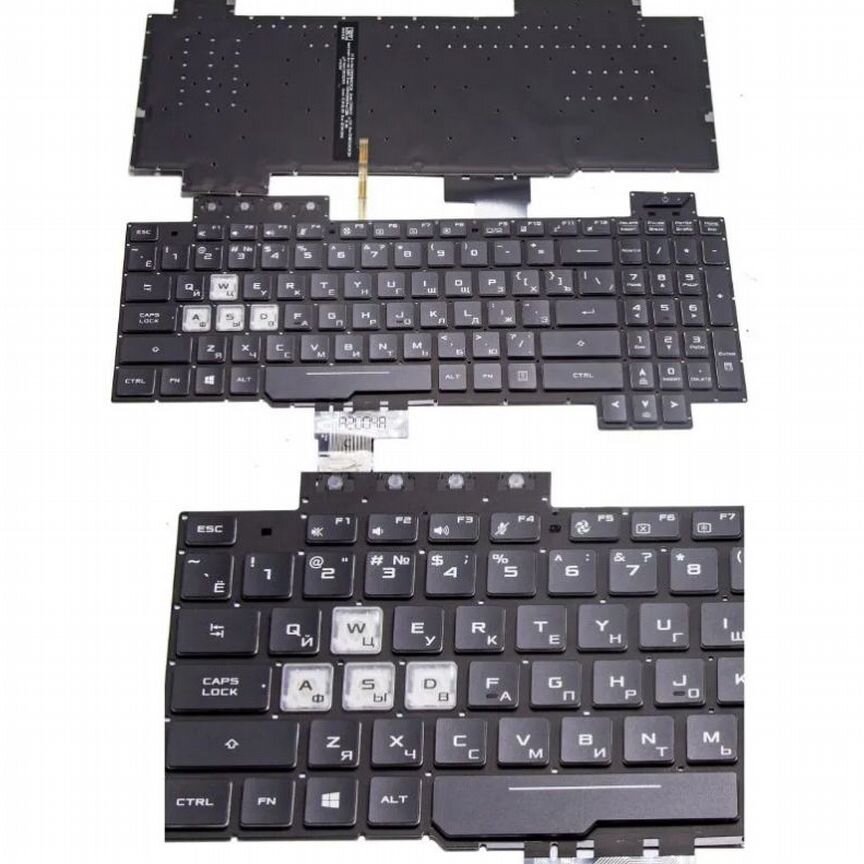 Новая клавиатура для Asus TUF Gaming FX505 FX504GD