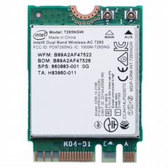 Адаптер Wi-Fi Intel 7265NGW Dual Band 2.4/5 ггц